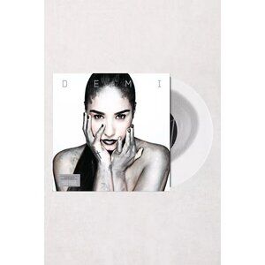 Demi Lovato Demi Limited LP Clear Silver Puddle Vinyl Record Album New
